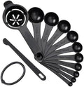 DOTINGHUX Measuring Spoons, Plastic Measuring Spoons Set by DOTINGHUX