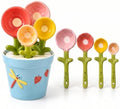 Cute Flower Ceramic Measuring Spoons Set by BLUESTEER
