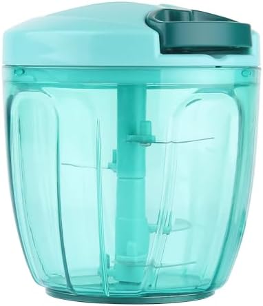 Ourokhome Manual Food Processor Vegetable Chopper, Portable Hand Pull String by Ourokhome