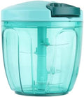 Ourokhome Manual Food Processor Vegetable Chopper, Portable Hand Pull String by Ourokhome