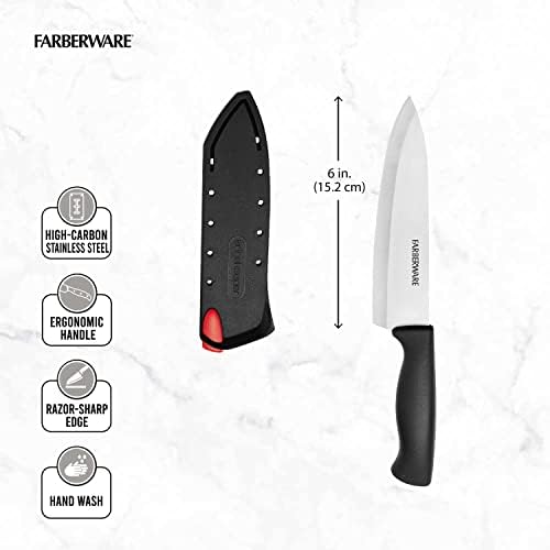 Farberware Edgekeeper 6-Inch Chef Knife - Image 4
