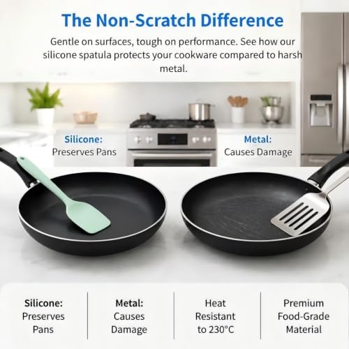 6 Pack Small Silicone Spatula - Image 2