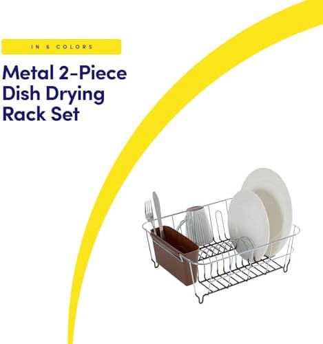 Dish Drying Rack & Cutlery Holder 2 Piece Set - Image 2