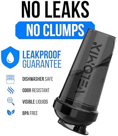 VELOMIX 2 Pack 28oz Protein Shaker Bottle - Image 3