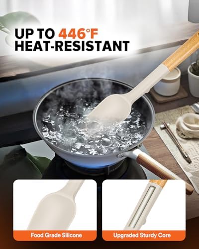 Badiano Silicone Spatula Spoon Set - Image 5