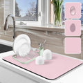 Dish Drying Mat for Kitchen Counter by Etomiel
