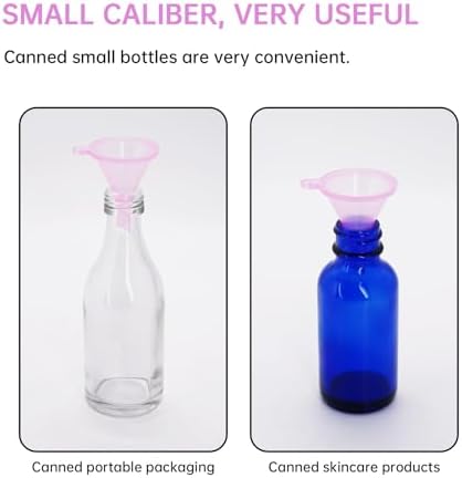 Mini Funnel 4-Pack for Lab Bottles, Sand Art, Essential Oil, Recreational - Image 4