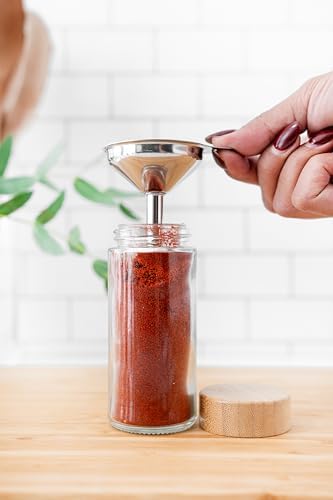 SAVVY & SORTED Glass Spice Jars - Image 3