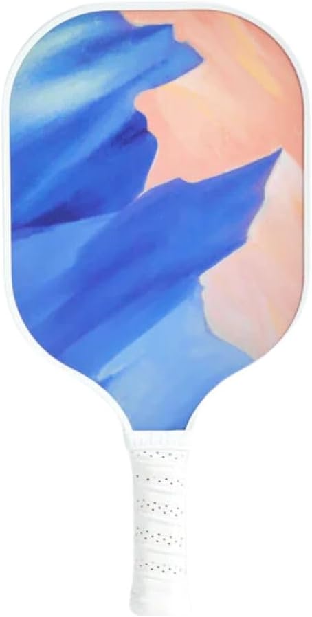HELIOS Khione Pickleball Paddle - Dusk | 8oz G2S Fiberglass Surface with 13mm Reactive Honeycomb Core | Lightweight Design for Beginners | AreaMax for Expanded Sweet Spot | USAP Approved