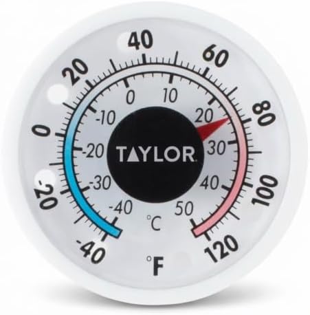 Taylor Precision 5982N Milk Beverage Refrigerator Cooler Thermometer, Classic by Taylor