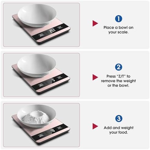 Mik-Nana Food Scale, 11lb Digital Kitchen Scale - Image 6