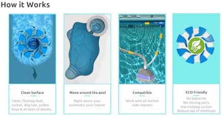 Original Plus - The Automatic Pool Surface Cleaner - Clarifier Pool Skimmer - - Image 6