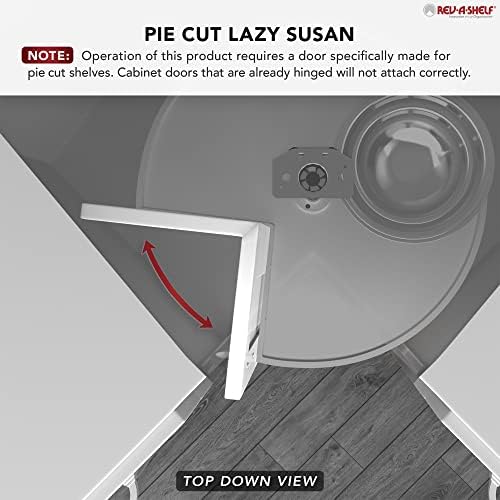 Rev-A-Shelf 2 Tier Pie-Cut Plastic Lazy Susan - Image 6