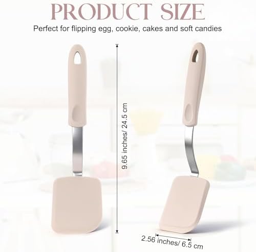 Small Silicone Spatula Mini Silicone Cookie Spatula - Image 2