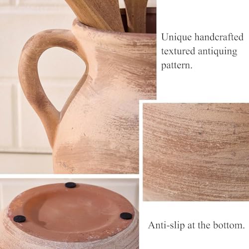 MIYUKI Rustic Kitchen Utensil Holder - Image 4