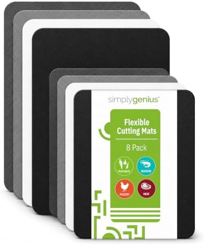 Simply Genius Flexible Plastic Cutting Board Set by SimplyGenius