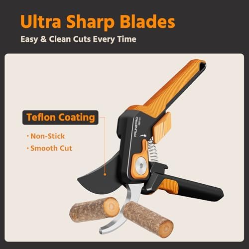 PrunePro 8" Professional Pruning Shears - Image 2
