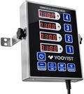 Commercial 4 Channel Digital Kitchen Timer Loud Alarm Cook Timer by YOOYIST