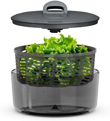 Zyliss Easy Spin Salad Spinner, 4–6 Servings by Zyliss