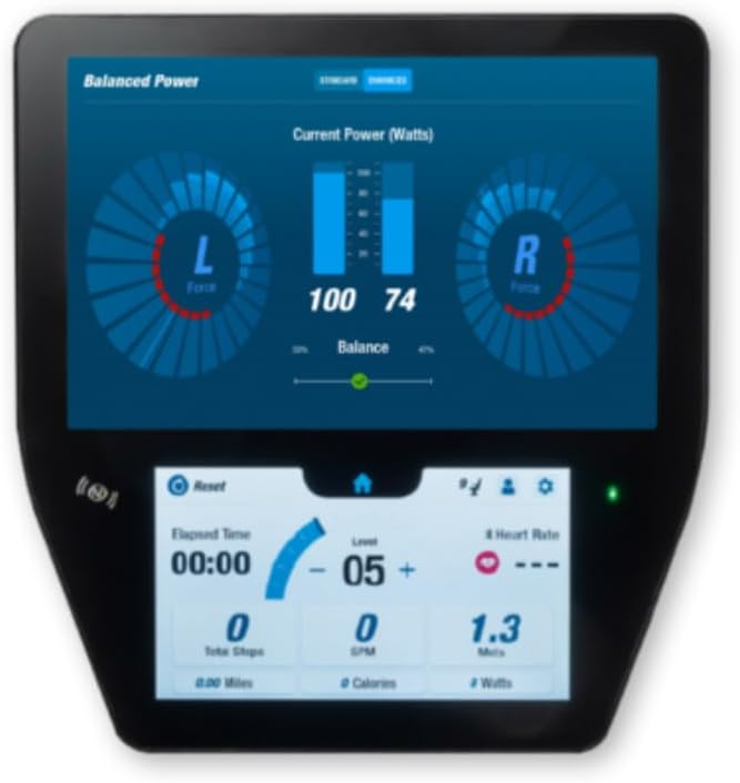 RB8PRO Recumbent Exercise Bike, Gray, Low-Impact Exercise, 360-Degree Swivel Seat, Engaging Programs Including Measuring Imbalances, & Compatible with Free NuStep Wellness App