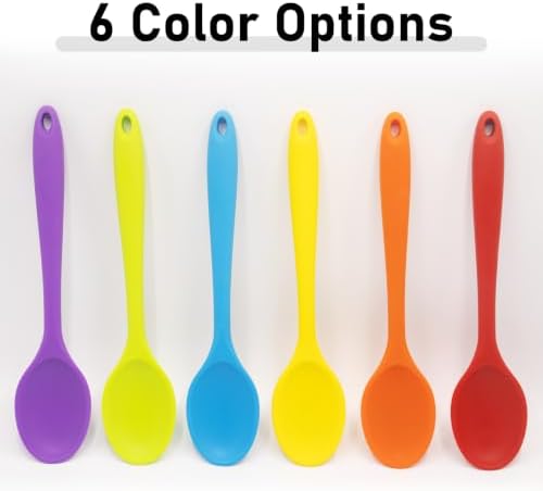 2-Pack Silicone Cooking Spoons - Image 6