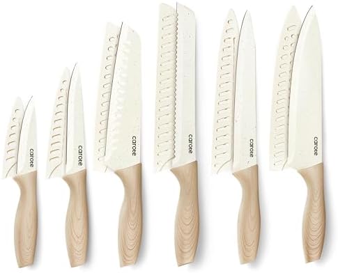 CAROTE 12-Piece Knife Set, Knives by CAROTE