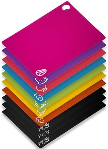 GoodLuck 10 Pieces Flexible Cutting Boards by GoodLuck