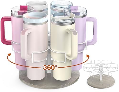 Rotating Water Bottle Organizer by Kssiaz