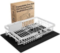 MAJALiS White Expandable Dish Drying Rack Over Sink by MAJALiS