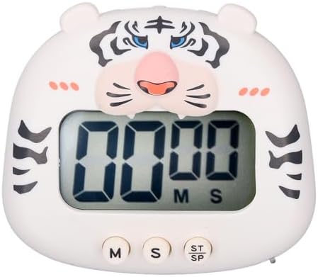 Digital Kitchen Timer Countup Countdown Cartoon Animal Sound Flash Alert Easy - Image 6