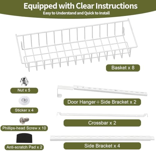 ElegantArray 8-Tier Pantry Door Organizer - Image 7