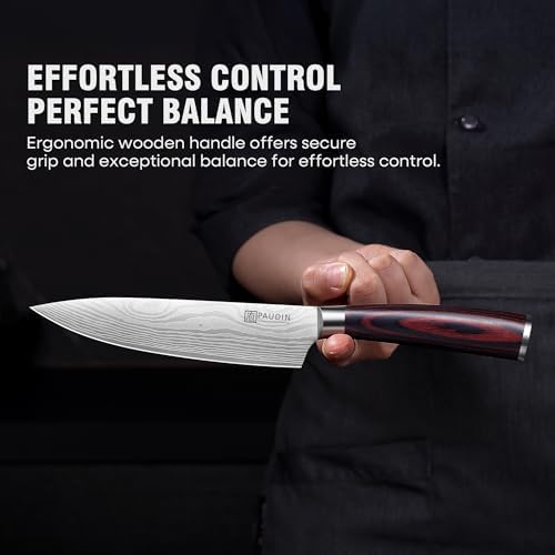 PAUDIN Chef Knife, 6 Inch Sharp Kitchen Knife, Small Kitchen Knives - Image 5