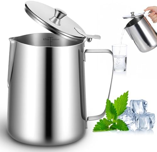 67 oz 304 Stainless Steel Pitcher by Unknown