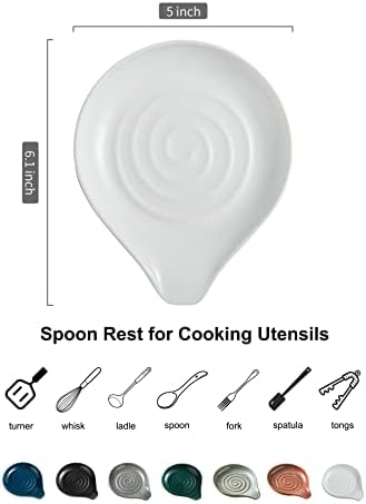 LAUCHUH Spoon Rest, Kitchen Spoon Holder - Image 2