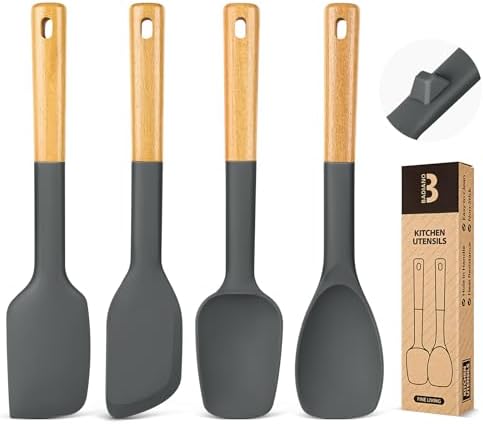 Badiano Silicone Spatula Spoon Set by BADIANO