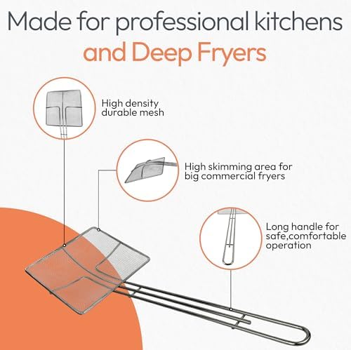 Wire Mesh Strainer with Handle - Image 3