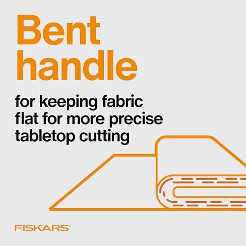 Fiskars 10" Easy Action Bent Handle Scissors - Image 3