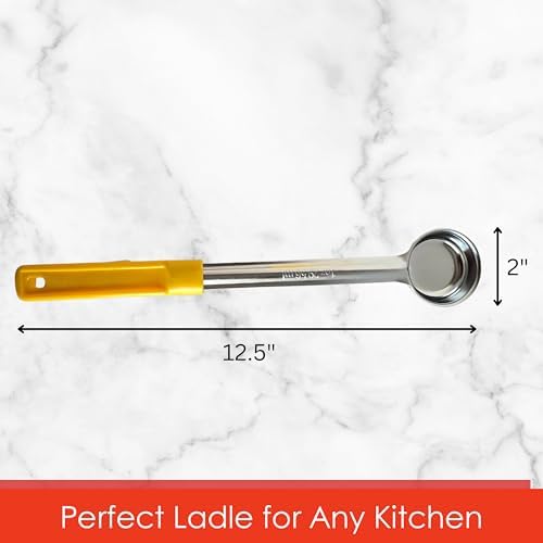 1 oz Solid Stainless Steel Portion Control Ladle Spoodle - - Image 3