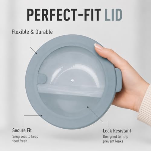 Pera Plastic Mixing Bowls with Lids - Image 4