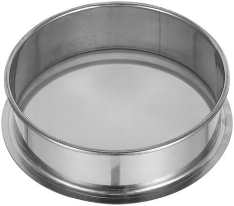 NUOBESTY Round Glaze Sieve 6.49In Stainless Steel Fine Mesh Strainer by NUOBESTY