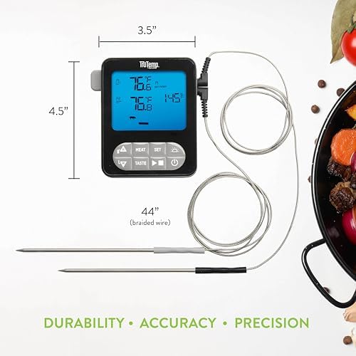 Taylor Tru Temp Dual Wired Probe Meat Thermometer - Image 3