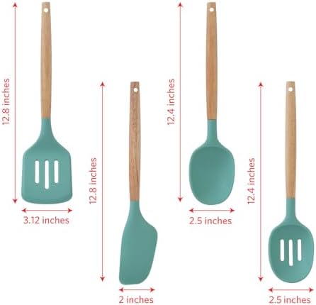 Glad Silicone Kitchen Utensils Set, and Spaghetti Server - Image 4