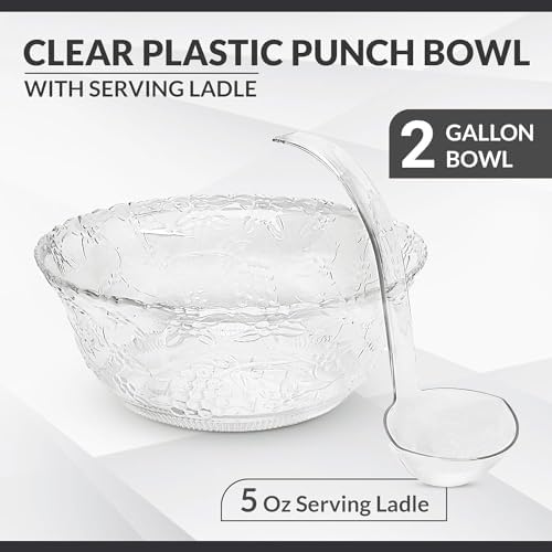 S.G Premium Quality Plastic Punch Bowl - Image 2