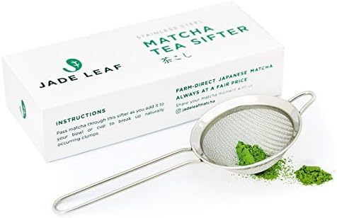Jade Leaf Matcha Stainless Steel Matcha Sifter by JadeLeafMatcha