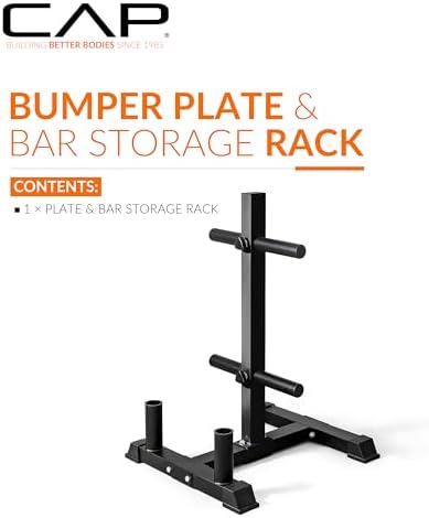 CAP Olympic Bumper Plate Tree Rack - Image 2