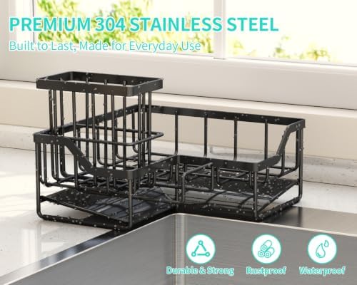 HapiRm Sponge Holder for Kitchen Sink - Image 4