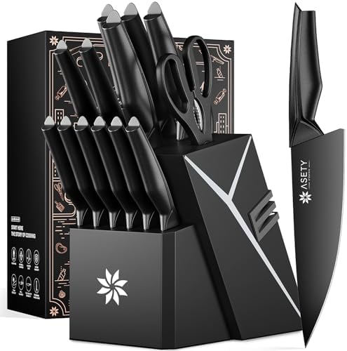 ASETY Kitchen Knife Set, Dishwasher Safe by ASETY