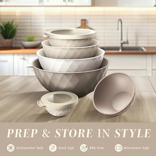 COOK WITH COLOR Mixing Bowls with Lids - Image 2