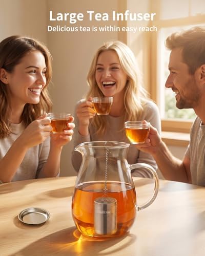 House Again Tea Infusers, Extra Fine Mesh Tea Strainers - Image 5