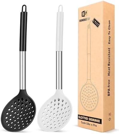 BUNDLEPRO Kitchen Ladle Strainer, 2 Pack by BUNDLEPRO